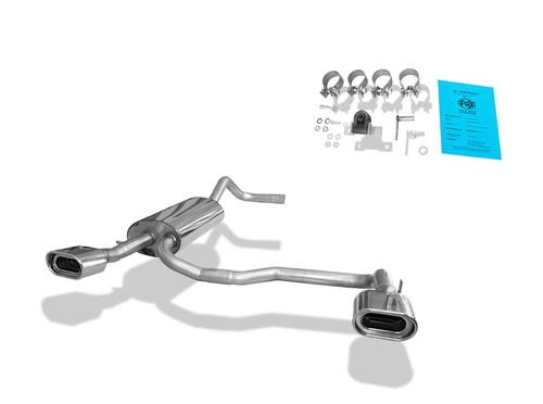Duplex sportauspuff audi - sportauspuff, a4