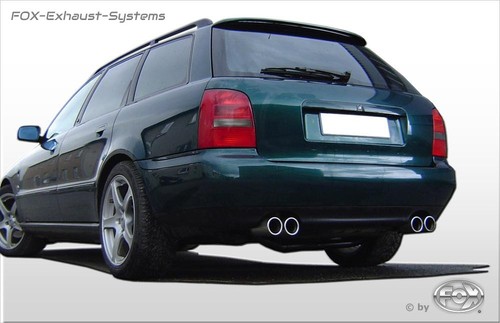 Duplex sportauspuff audi - sportauspuff,