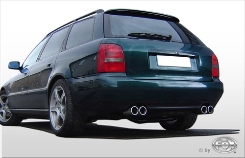 Fox duplex auspuff - duplex,
